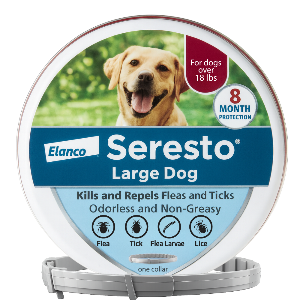 Seresto® Flea & Tick Collar – Large Dogs (over 18 lbs)