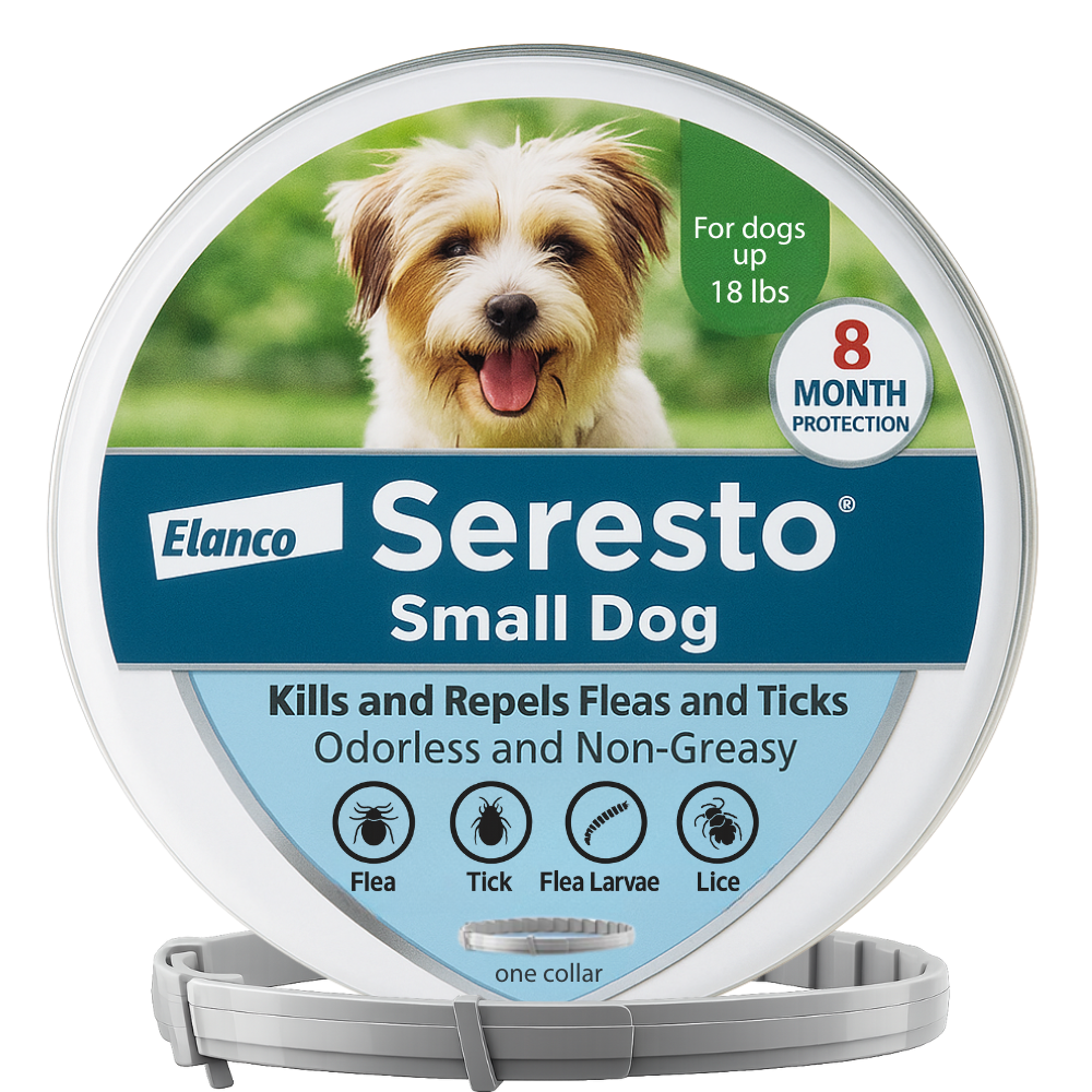 Seresto® Flea & Tick Collar – Small Dogs (up to 18 lbs)